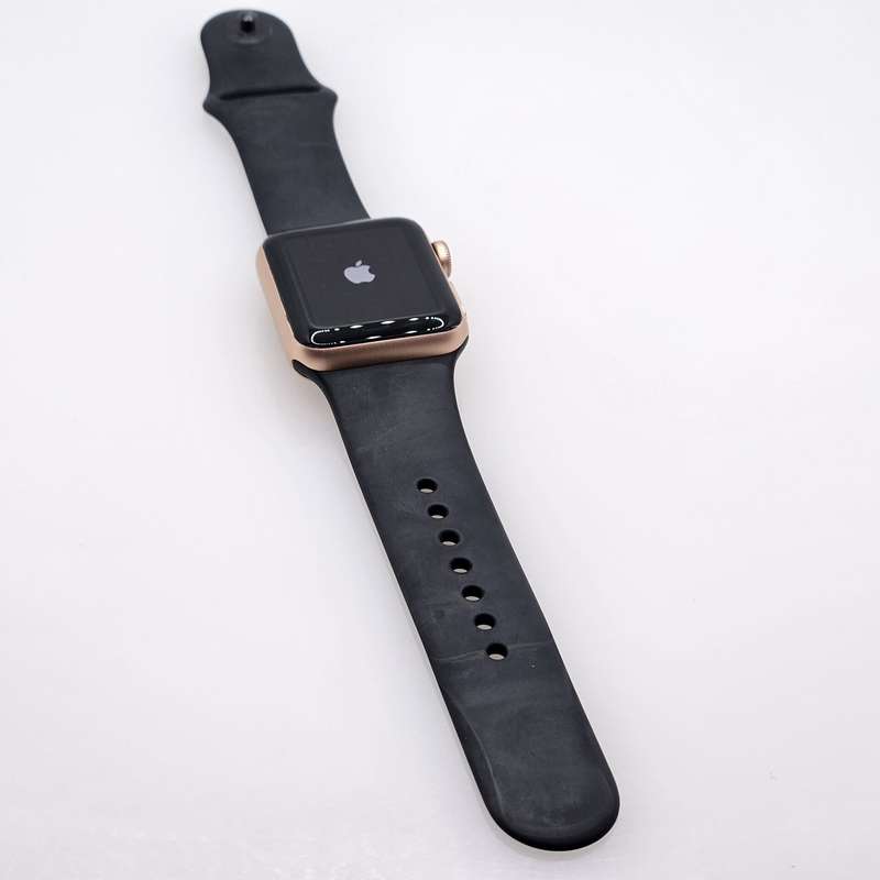 Apple Watch Series 3 38mm GPS Only Pink - With Black Straps