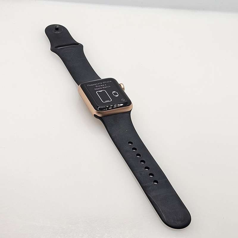 Apple Watch Series 3 38mm GPS Only Pink - With Black Straps