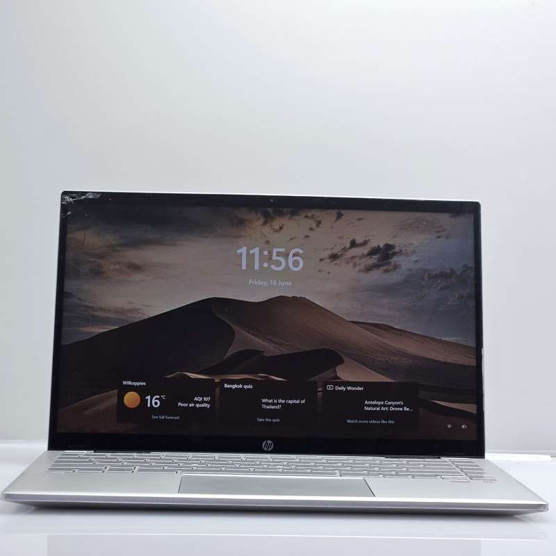 HP Pavilion 14-dy0007ni 11th Gen Core i3 2.00GHz 8GB RAM 256GB SSD Cracked Screen And Damag...