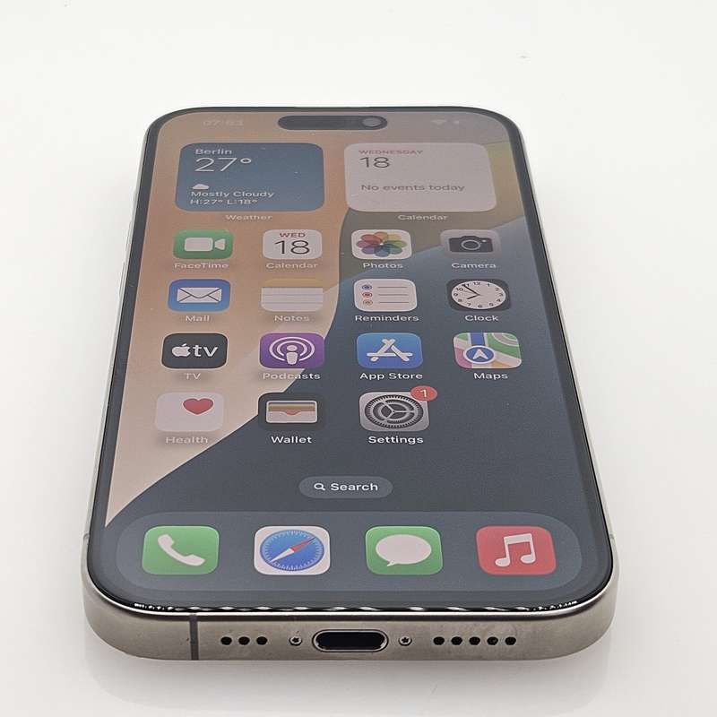 iPhone 15 Pro 512GB Natural Titanium (12 Month Warranty)