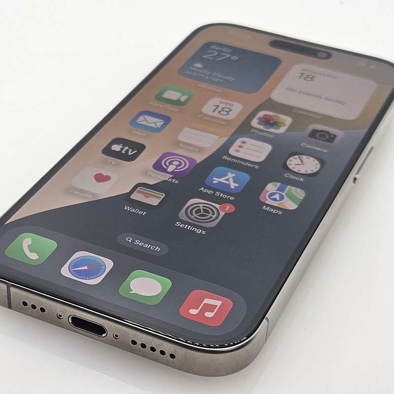iPhone 15 Pro 512GB Natural Titanium (12 Month Warranty)