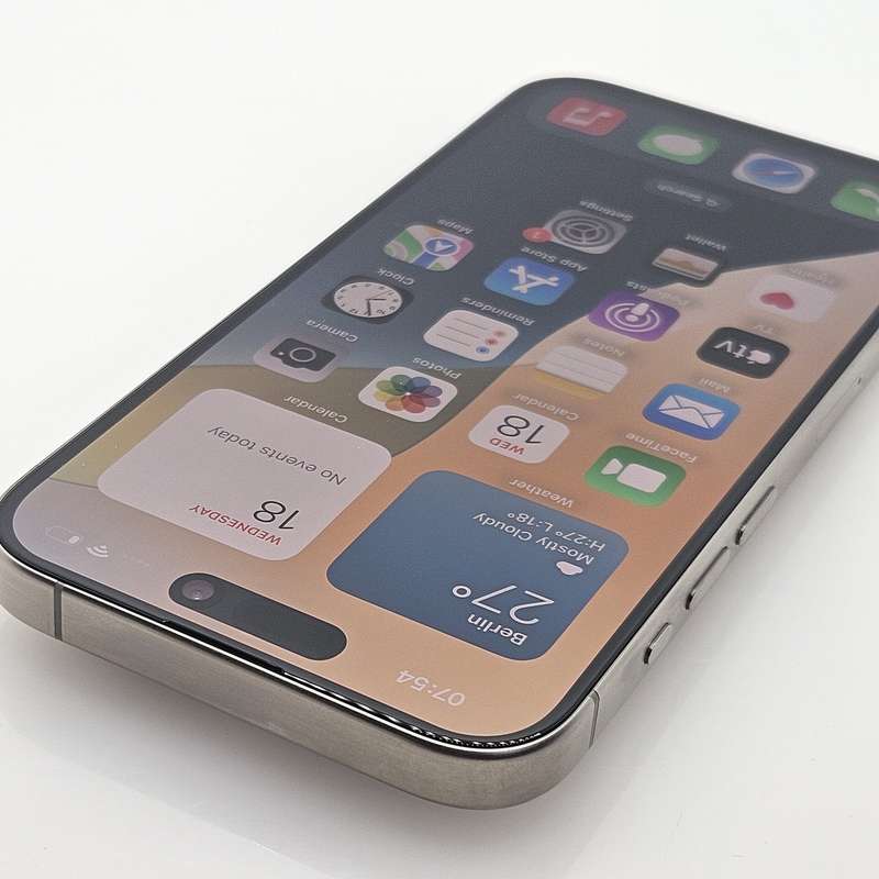 iPhone 15 Pro 512GB Natural Titanium (12 Month Warranty)