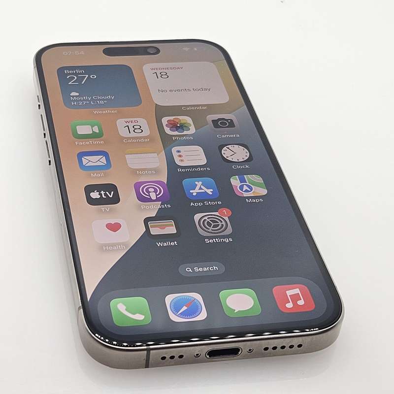 iPhone 15 Pro 512GB Natural Titanium (12 Month Warranty)