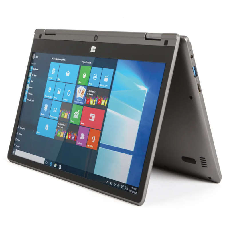 Dixon CW14Q1P 2 In 1 Notebook 4GB RAM 64GB SD Cracked Screen | Grey