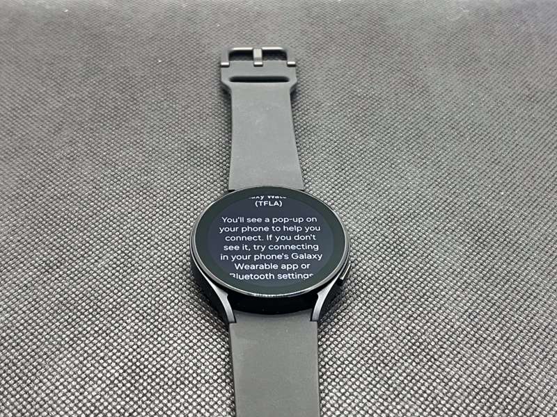Samsung Galaxy Watch 4 44mm (GPS Only) Black - Mint condition