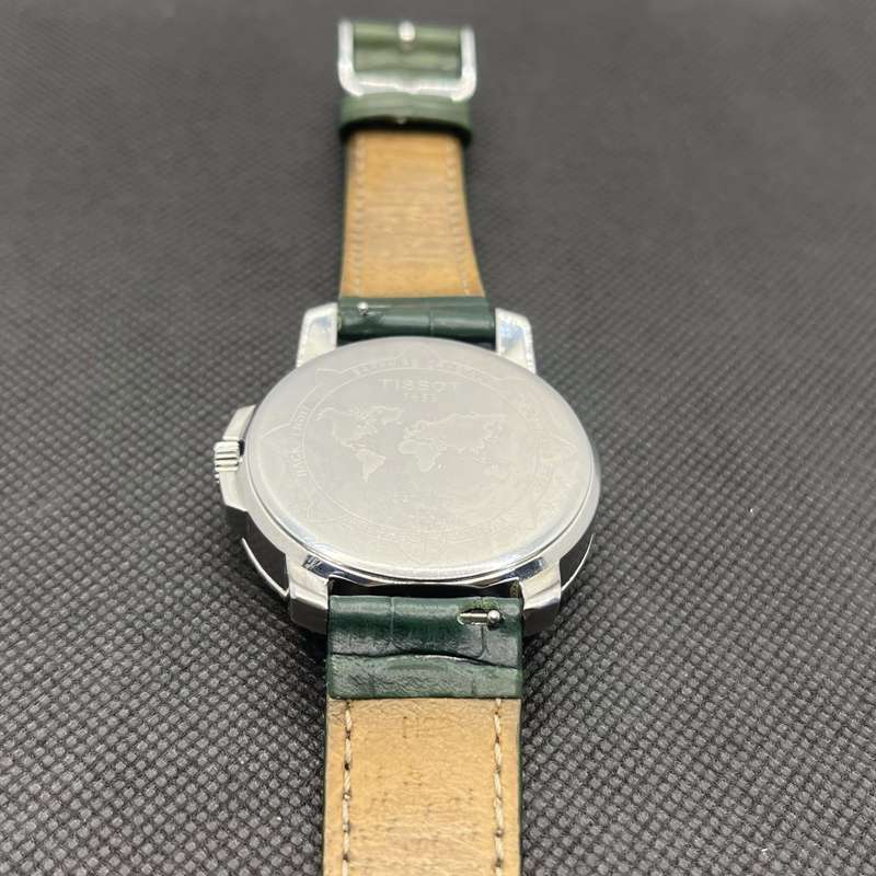 Tissot T-Navigator 3000 Analog Watch Grey - With Dark Green Straps