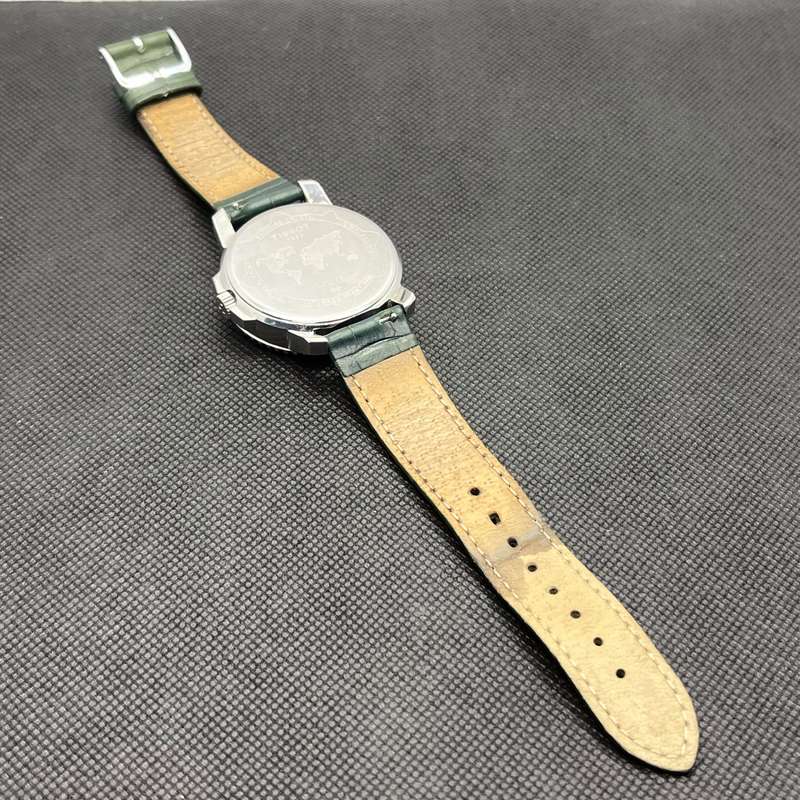 Tissot T-Navigator 3000 Analog Watch Grey - With Dark Green Straps