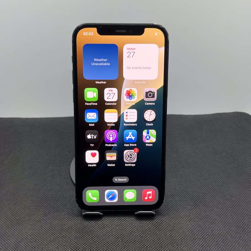 Apple iPhone 12 128GB Black (6 Month Warranty)