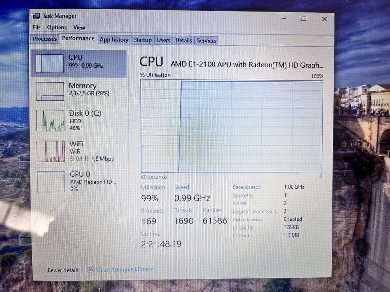 Lenovo G505 8GB RAM 512GB SSD Black