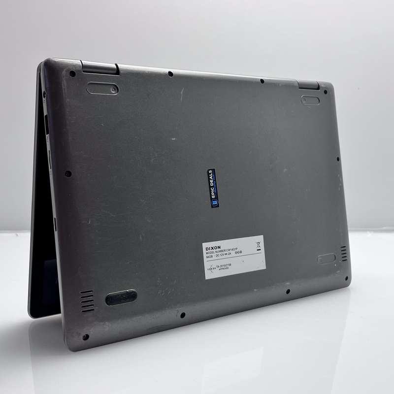 Dixon CW14Q1P 2 In 1 Notebook 4GB RAM 64GB SD Cracked Screen | Grey