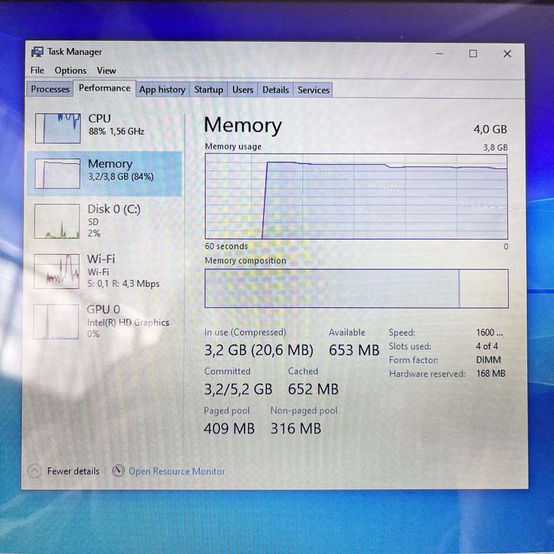 Dixon CW14Q1P 2 In 1 Notebook 4GB RAM 64GB SD Cracked Screen | Grey