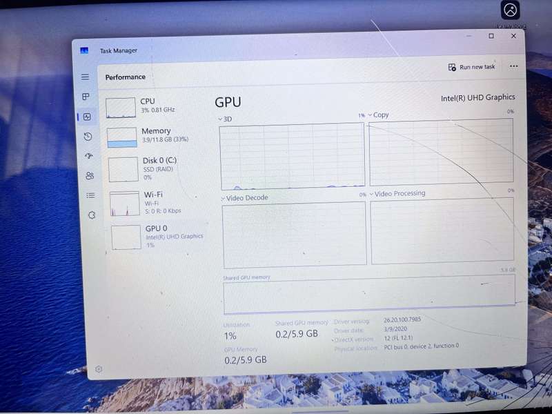Lenovo IdeaPad "Core i3" C340-14IML 12GB RAM 256GB SSD Cracked Screen Silver