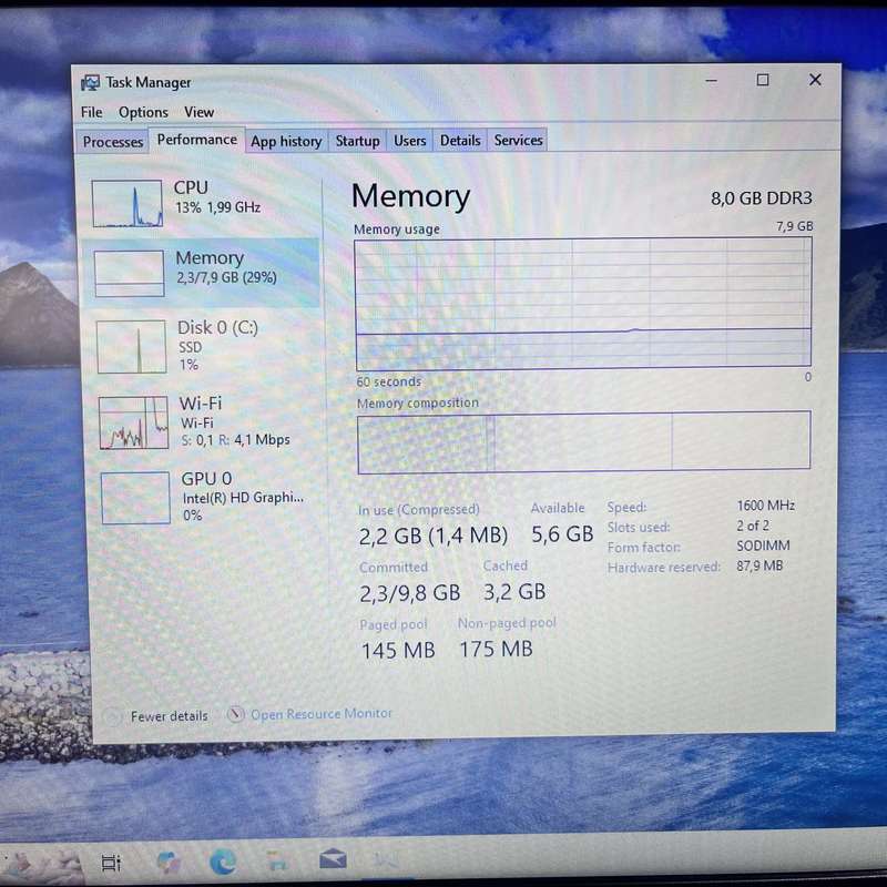 HP-BS152NI "Core i3" 8GB RAM 512GB SSD 2.00GHz Black (3 Month Warranty)