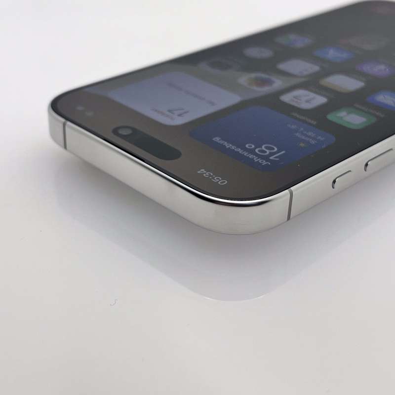 iPhone 16 Pro 512GB White Titanium Mint Condition (12 Month Warranty)