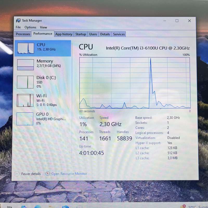 Lenovo IdeaPad 110-15lsk "Core i3" 8GB RAM 128GB SSD Faulty Keyboard Black