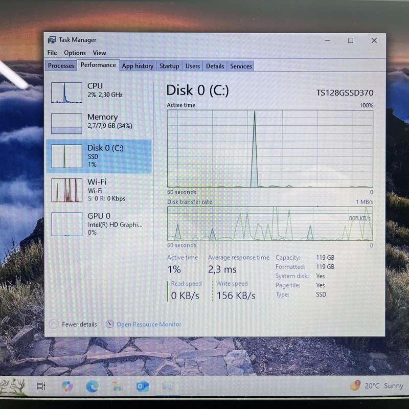 Lenovo IdeaPad 110-15lsk "Core i3" 8GB RAM 128GB SSD Faulty Keyboard Black