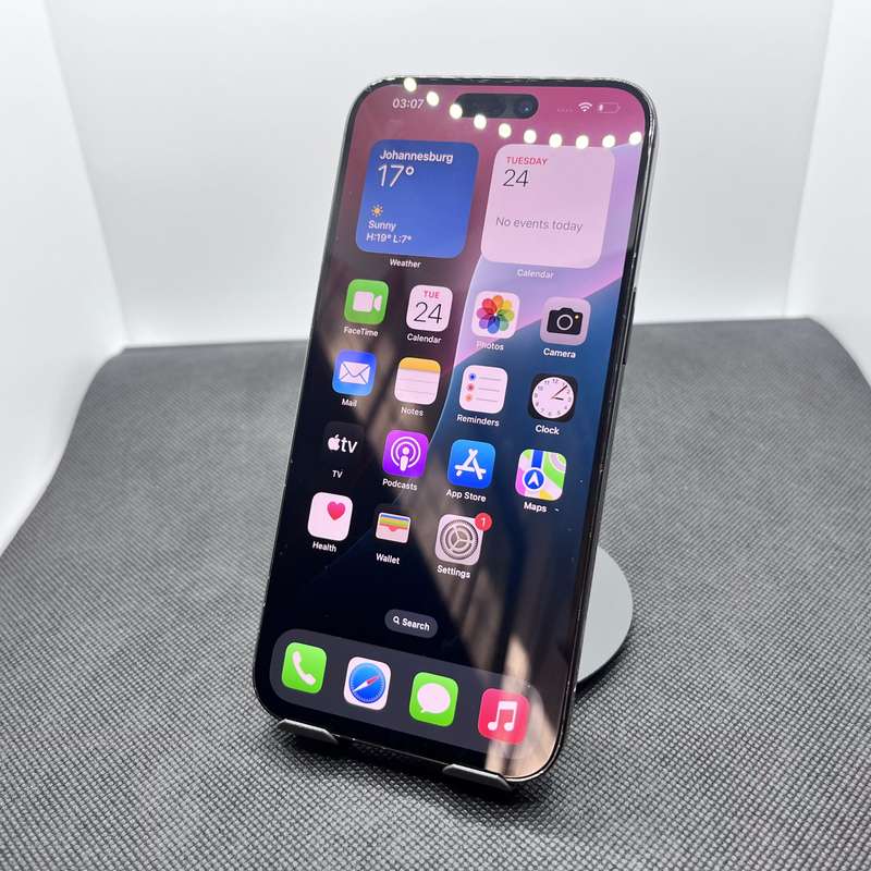 Apple iPhone 15 Pro Max Black Titanium (12 Month Warranty)