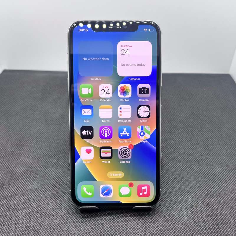 Apple iPhone X 64GB Silver (3 Month Warranty) - No Face ID