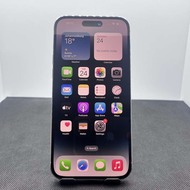 Apple iPhone 14 Pro Max 256GB Silver (12 Month Warranty)