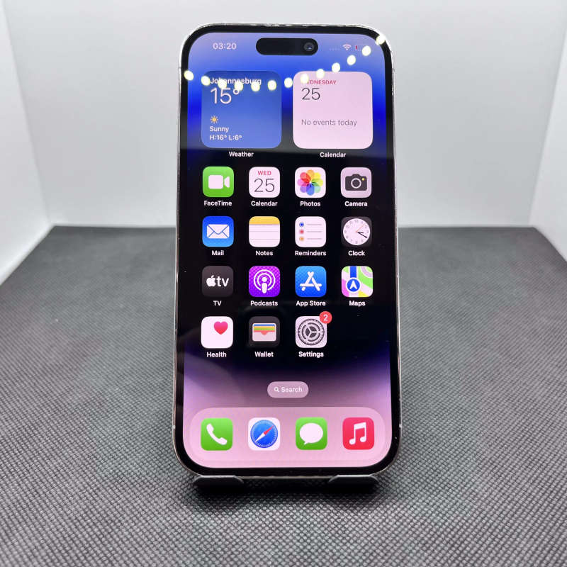 Apple iPhone 14 Pro 256GB Silver (12 Month Warranty)