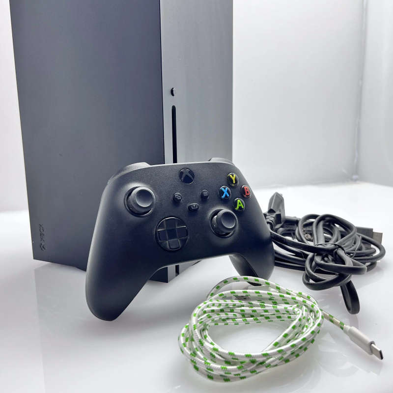 Xbox Series X 1TB Black + 1 Controller + 1 Power Cable + 1 HDMI Cable + 1 USBC (6 Month Warranty)