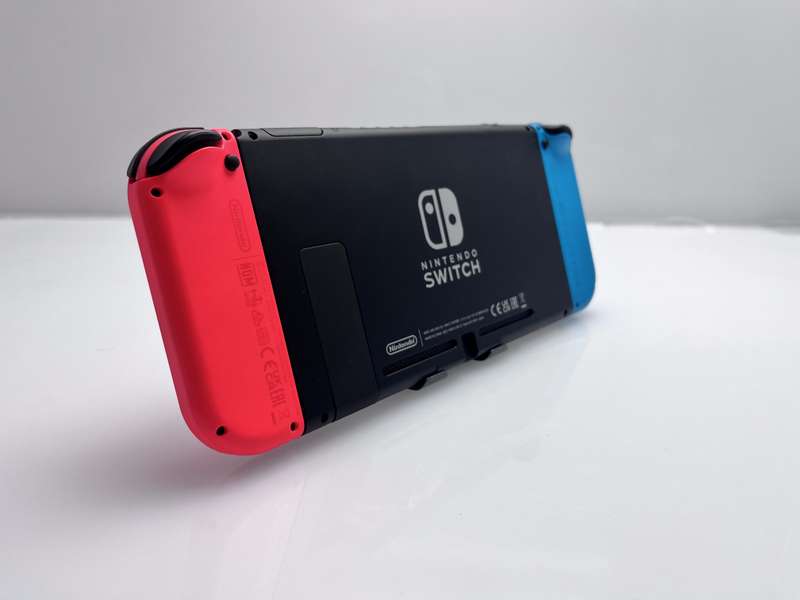 Nintendo Switch 32GB Black + 2 Joy-Con Controllers + HDMI Cable + Carry Case + Game (3 Month Warr...