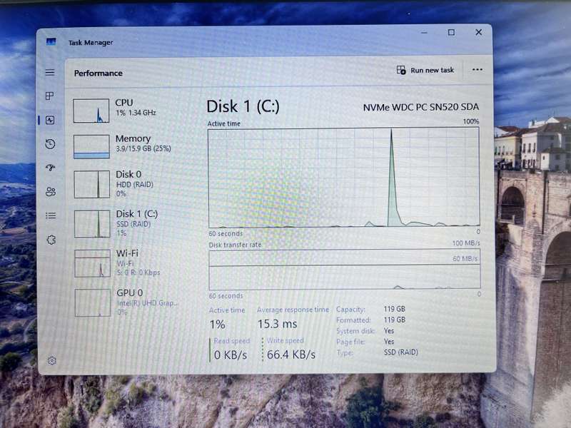 Acer Aspire 3 N19C1 16GB DDR4 128GB SSD Black (3 Month Warranty)