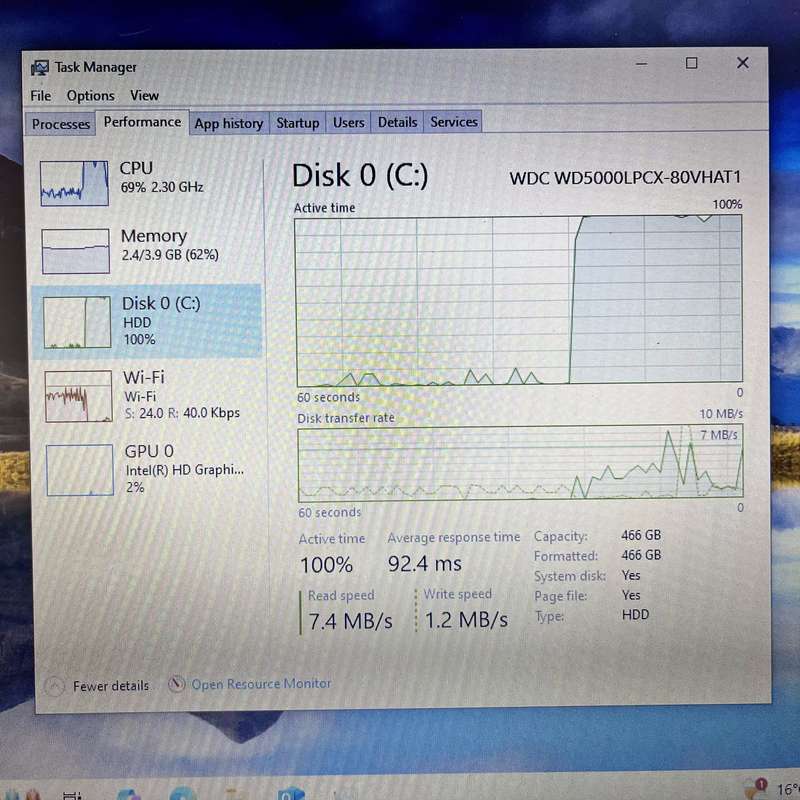 Asus X543N 4GB RAM 512GB HDD Bright Spots Black
