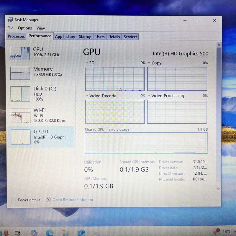 Asus X543N 4GB RAM 512GB HDD Bright Spots Black