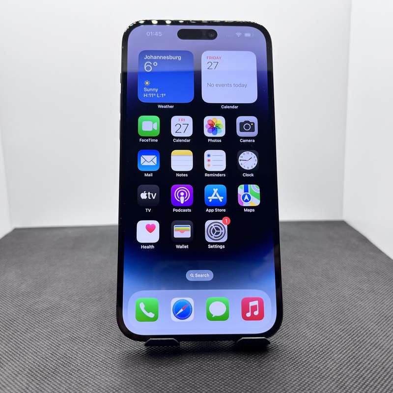 Apple iPhone 14 Pro Max 128GB Black Titanium (12 Month Warranty)