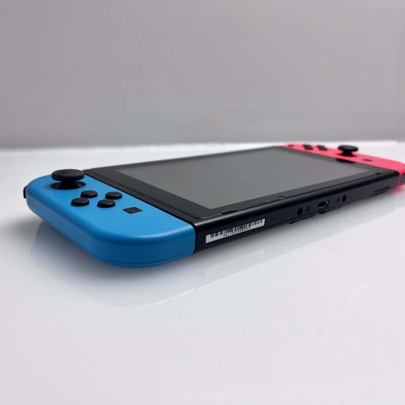 Nintendo Switch 32GB Black + 2 Joy-Con Controllers + HDMI Cable + Charging Cable + Docking Statio...