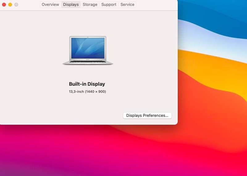 MacBook Air Core i5 13-Inch 1.4GHz (Early 2014) 4GB RAM 128GB SSD Silver