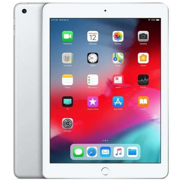 Apple iPad 9.7 6th Gen 128GB (WiFi Only) No Touch ID Silver (3 Month Warranty)