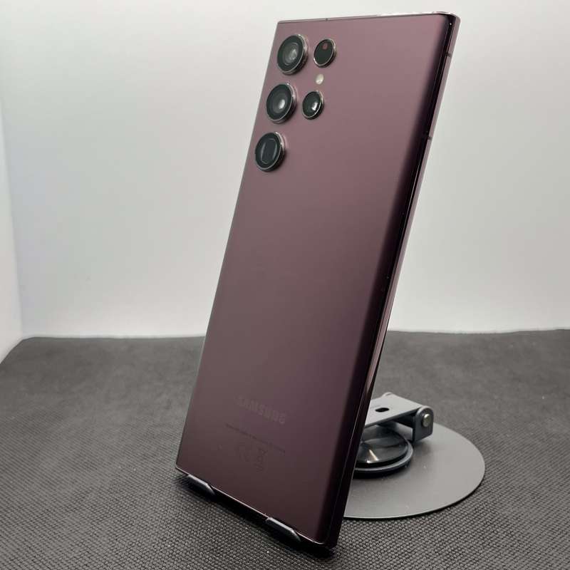 Samsung Galaxy S22 Ultra 256GB Dual Sim Burgundy (6 Month Warranty)