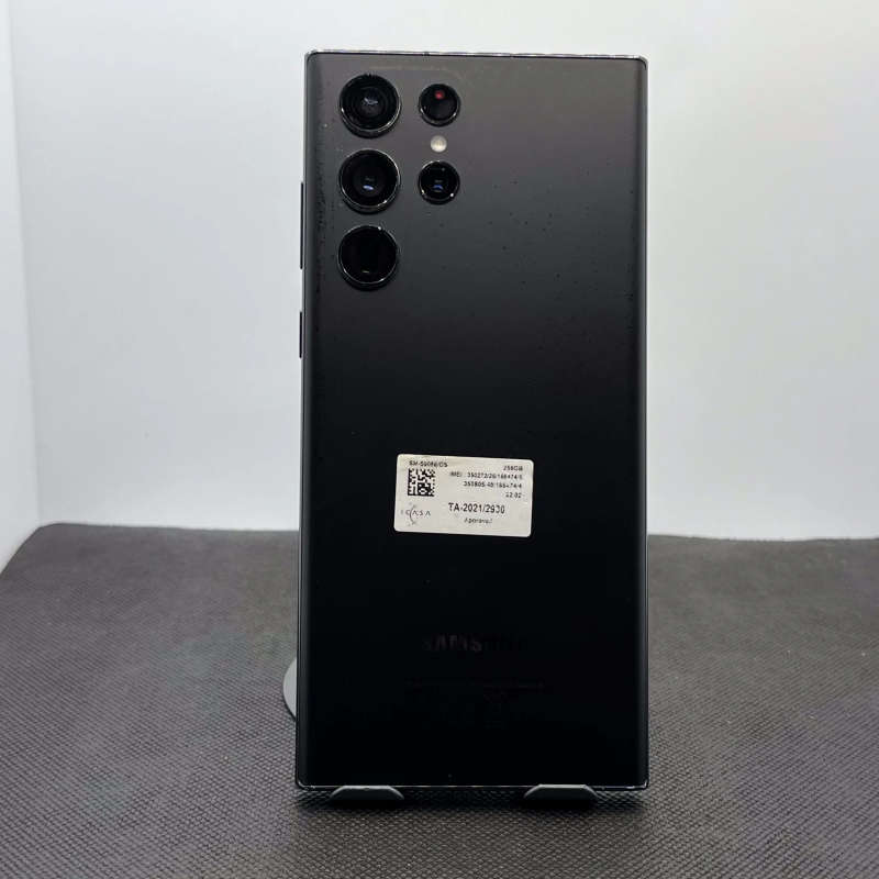 Samsung Galaxy S22 Ultra 256GB Dual Sim Phantom Black (6 Month Warranty)