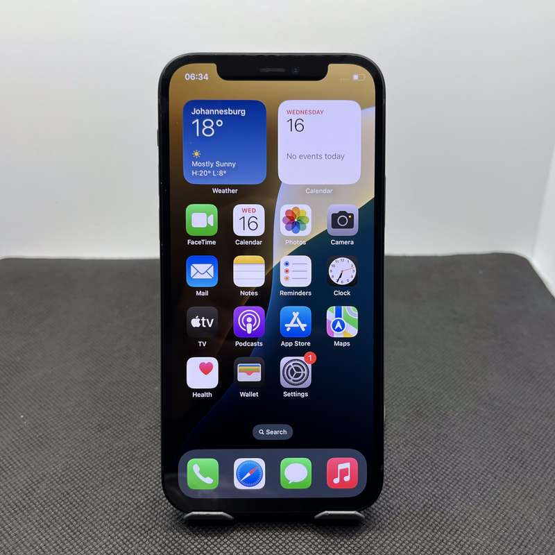 Apple iPhone 12 128GB Black (6 Month Warranty)