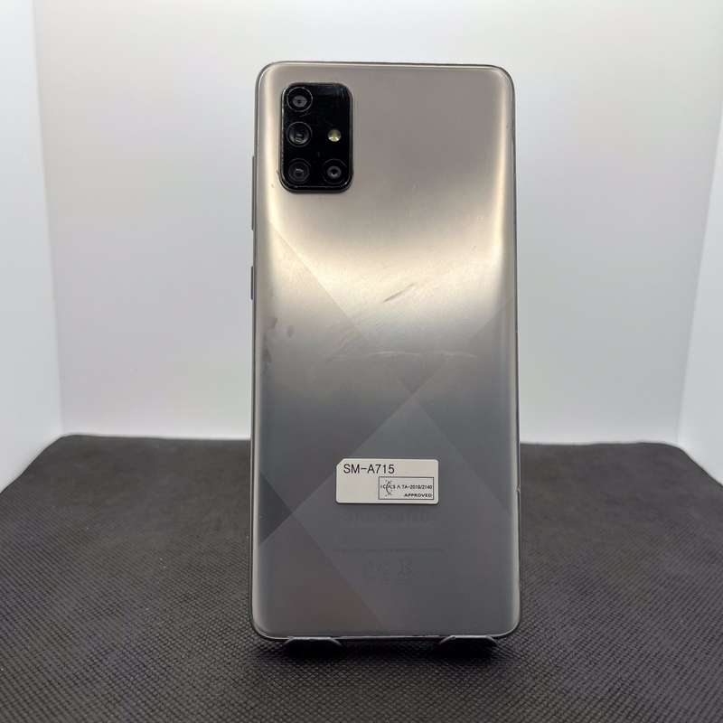 Samsung Galaxy A71 128GB Dual Sim Prism Crush Silver - LCD Burn And Cracked Camera