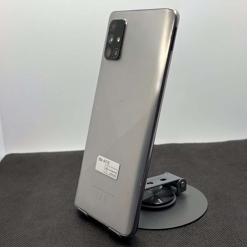 Samsung Galaxy A71 128GB Dual Sim Prism Crush Silver - LCD Burn And Cracked Camera