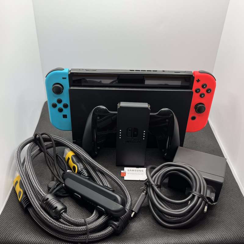 Nintendo Switch 32GB Black + Accessories (3 Month Warranty)