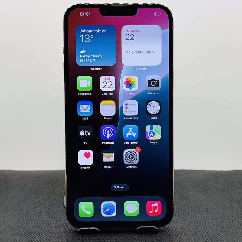 Apple iPhone 13 Pro Max 128GB Gold (12 Month Warranty) - Dead Pixel And No Face ID