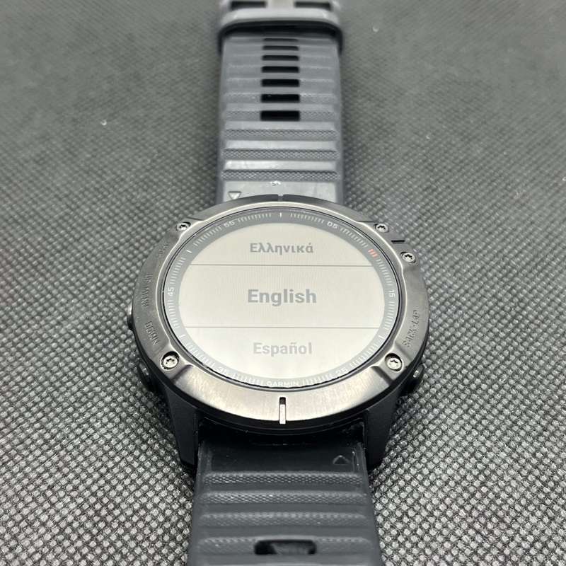 Garmin Fenix 6X Sapphire Edition Black (3 Month Warranty) - Dim Backlight
