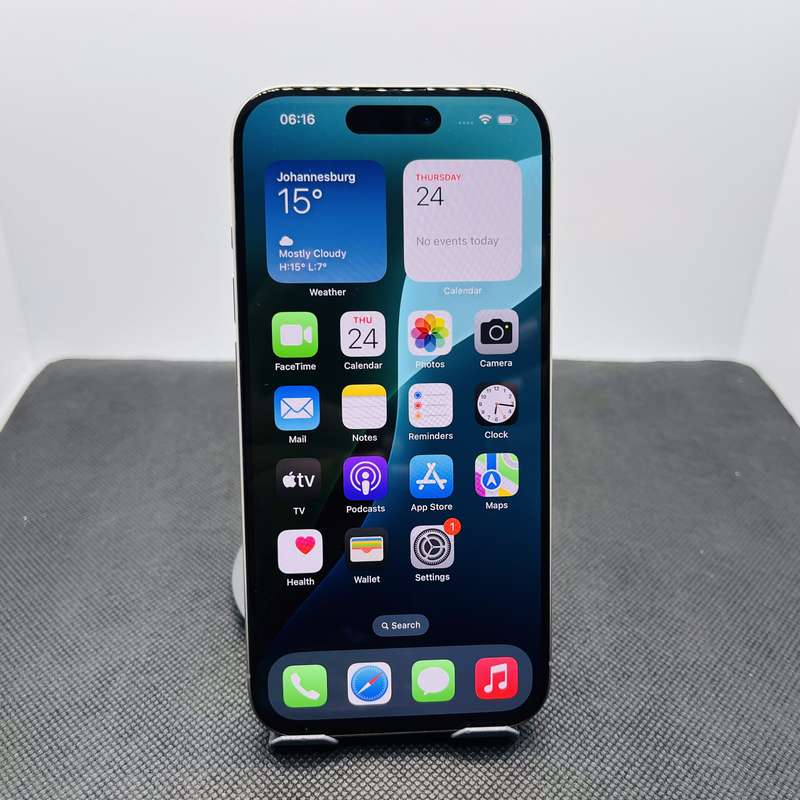 Apple iPhone 15 Pro 256GB Natural Titanium (12 Month Warranty) - Mint Condition