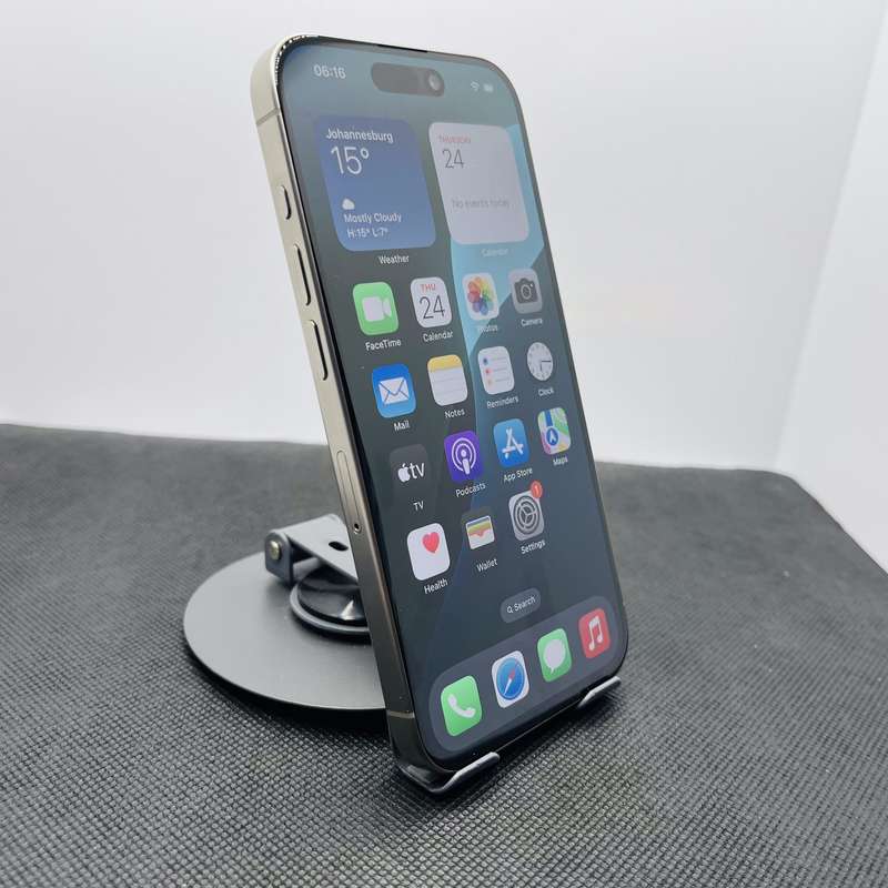 Apple iPhone 15 Pro 256GB Natural Titanium (12 Month Warranty) - Mint Condition