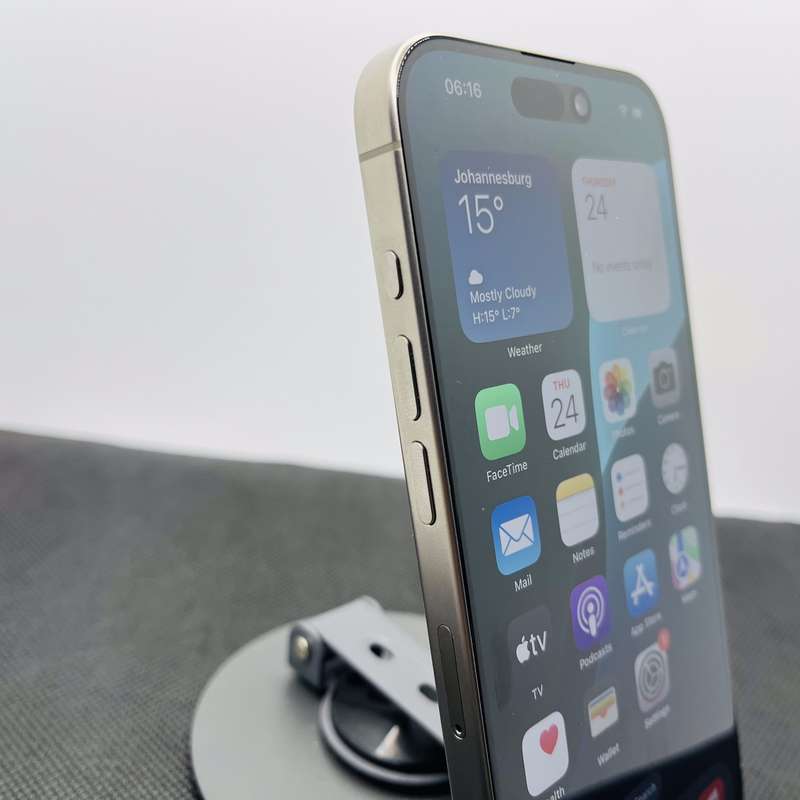 Apple iPhone 15 Pro 256GB Natural Titanium (12 Month Warranty) - Mint Condition