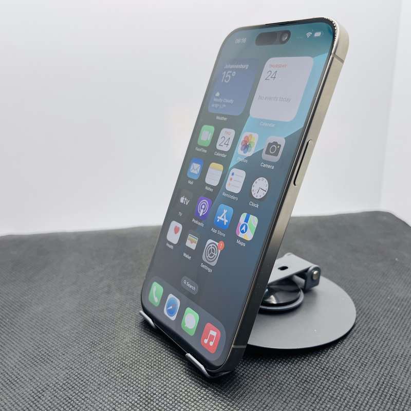 Apple iPhone 15 Pro 256GB Natural Titanium (12 Month Warranty) - Mint Condition
