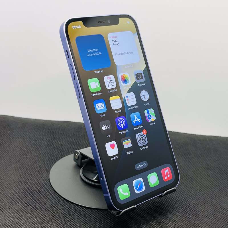 Apple iPhone 12 128GB Purple (6 Month Warranty) - No Face ID