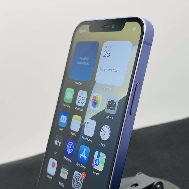 Apple iPhone 12 128GB Purple (6 Month Warranty) - No Face ID