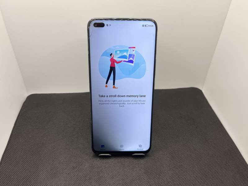 Huawei Nova 8i 128GB Moonlight Silver - Cracked Screen And Screen Damage