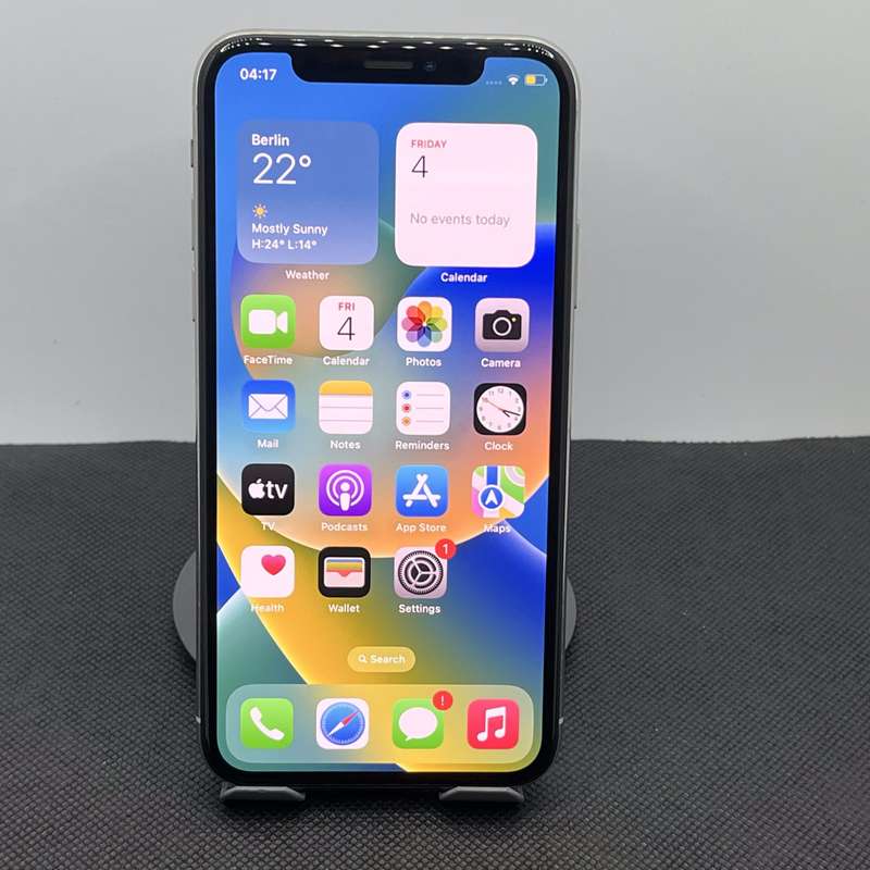 Apple iPhone X 64GB Silver (3 Month Warranty)