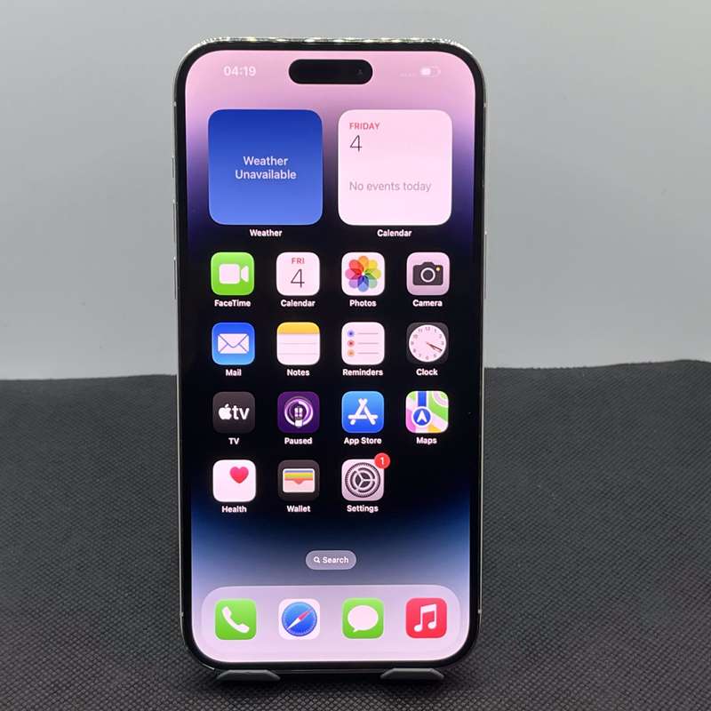 Apple iPhone 14 Pro Max 128GB Silver (12 Month Warranty)